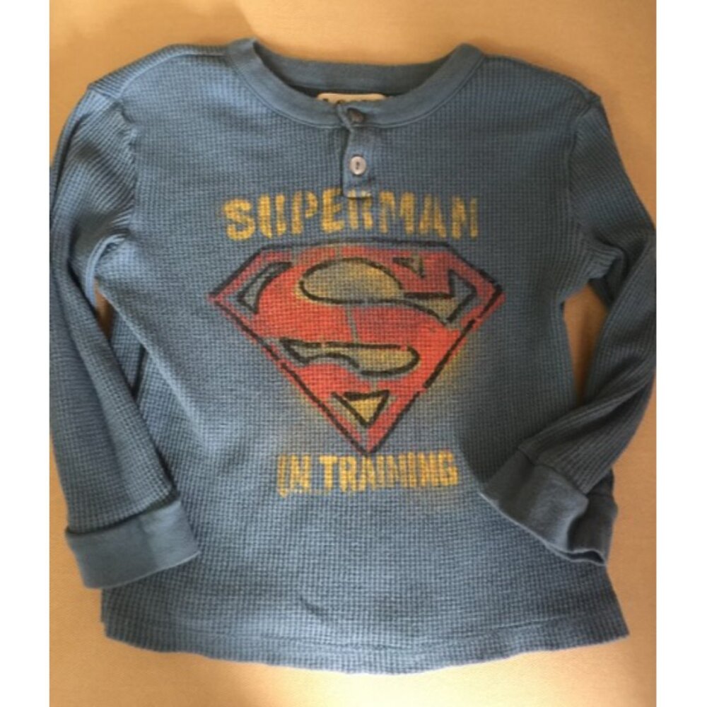 Love + Art Superman Thermal Shirt